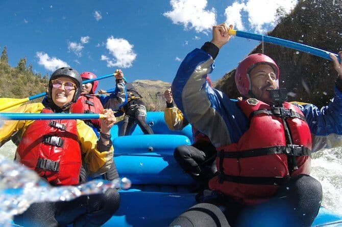 Expérience de rafting sur la rivière Urubamba à Cuzco