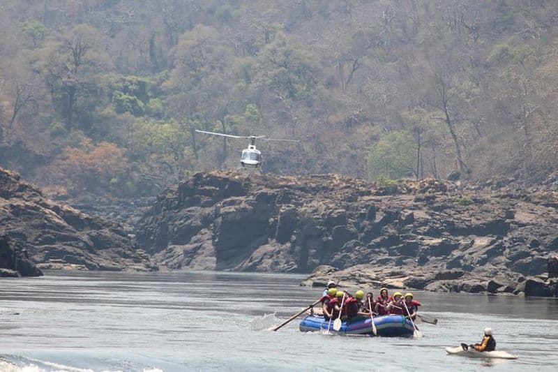 Rafting sur le fleuve Zambèze aux Chutes Victoria