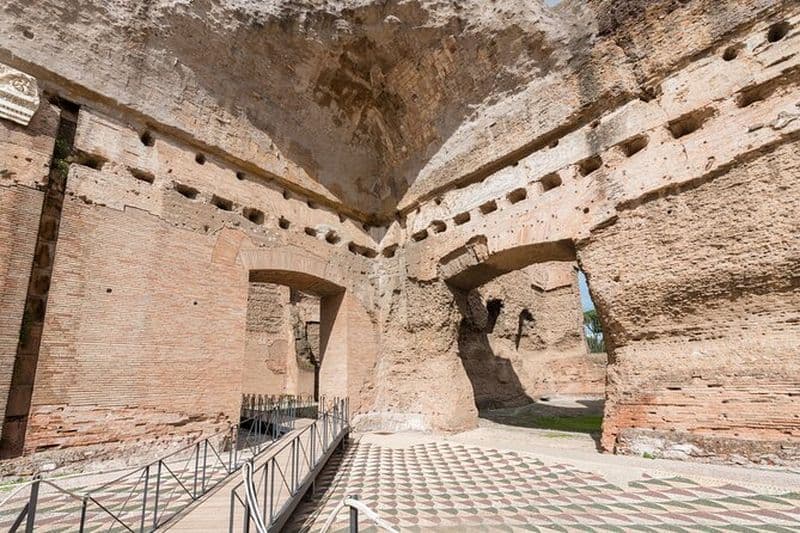 Visite privée des thermes de Caracalla à Rome