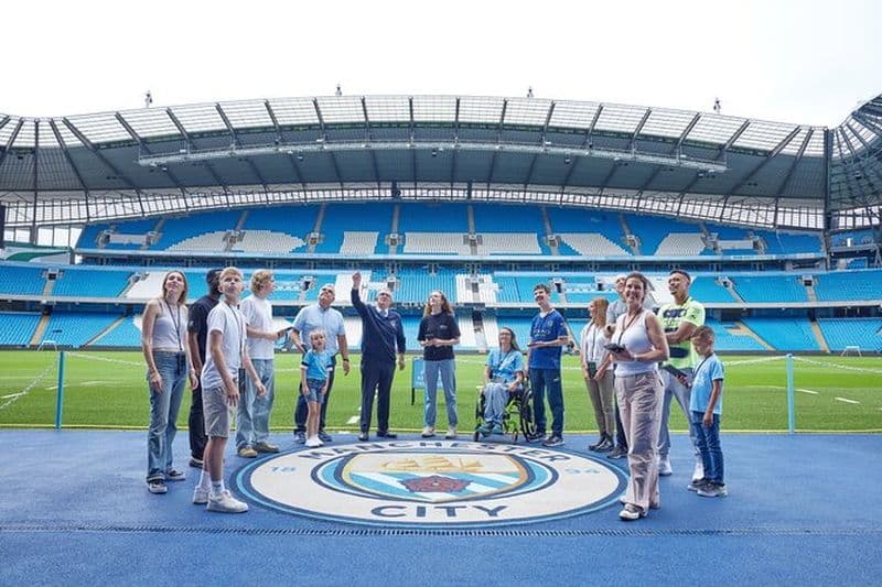 Visite du stade du Manchester City