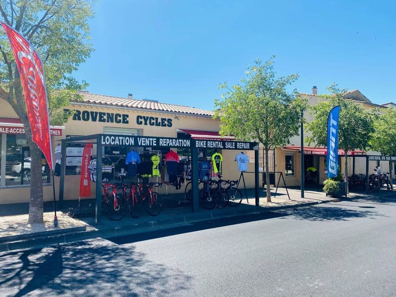 Billet Location de vélos chez Provence Cycles