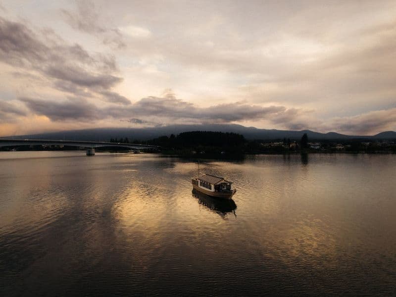 Croisière sur le lac Kawaguchi avec dîner