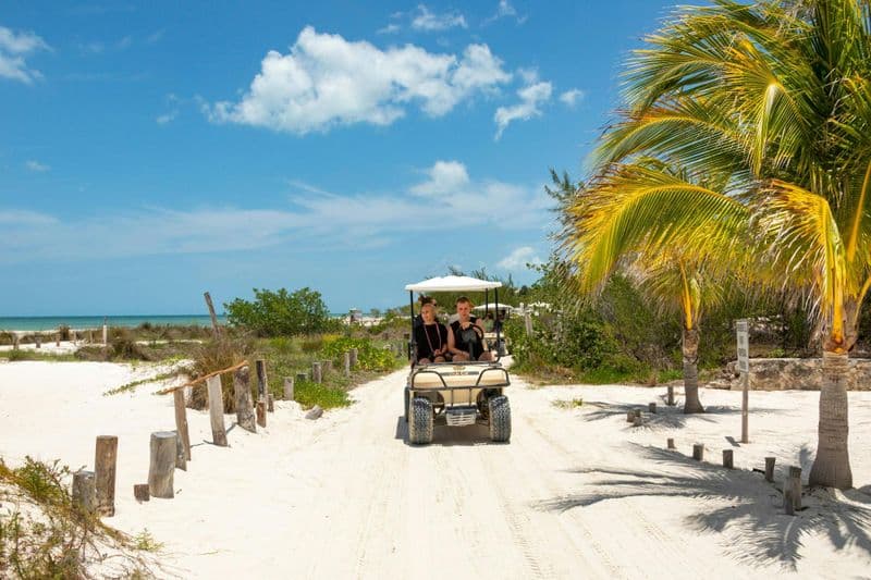 Visite privée : L'île de Holbox en bateau et buggy, Mexique