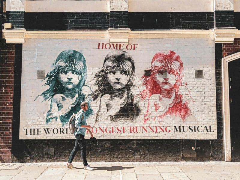 Visite audioguidée à pied du théâtre West End