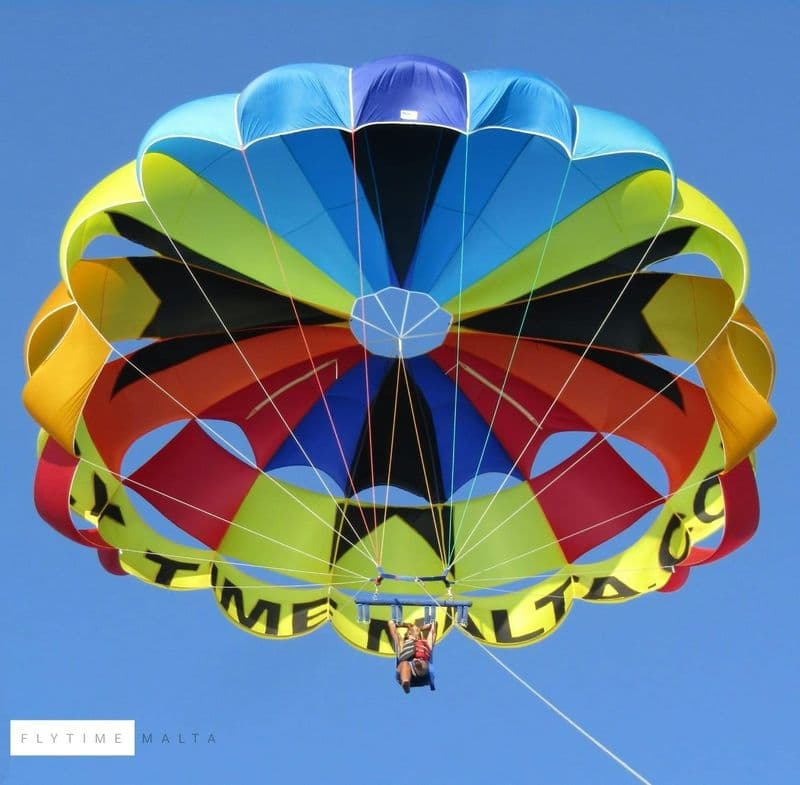 Expérience de parachute ascensionnel à Malte