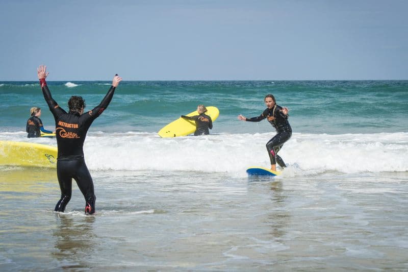 Beginners surf experience in Newquay