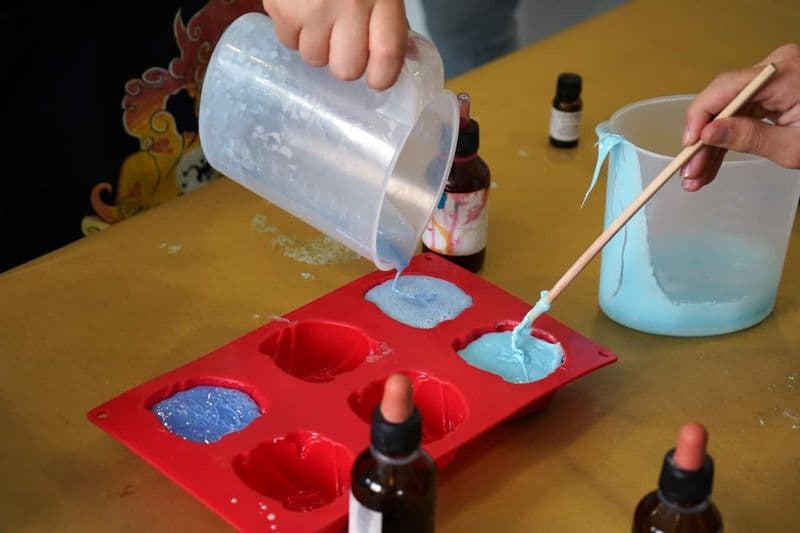 Visite du parc botanique pour les familles avec atelier de fabrication de savon