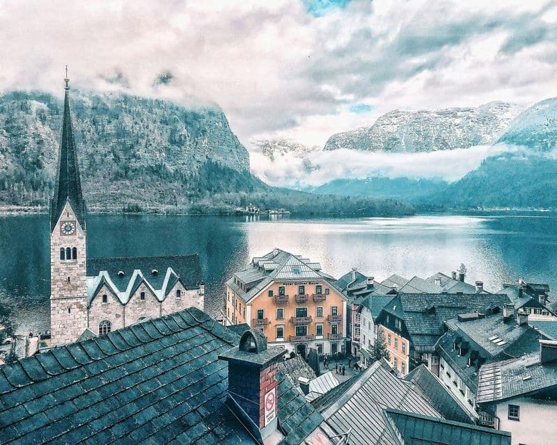 Visite autoguidée de l'histoire et des lieux de photographie de Hallstatt