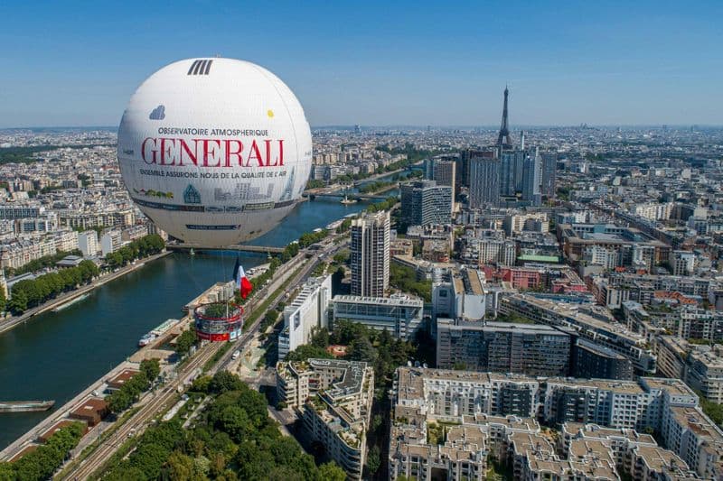 Billet Billets pour un survol de Paris dans le Ballon de Paris Generali