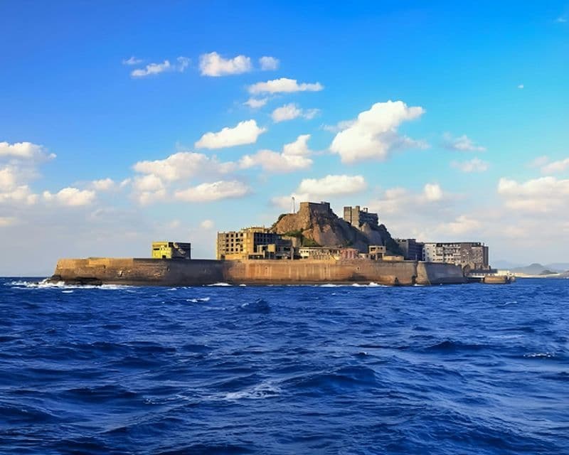 Croisière sur l'île de Gunkanjima au départ de Nagasaki