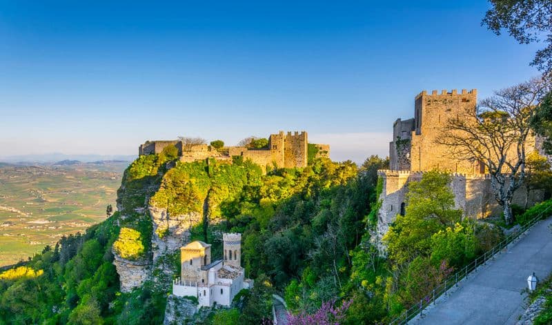 Excursion d'une journée à Ségeste, Erice et aux salines au départ de Palerme