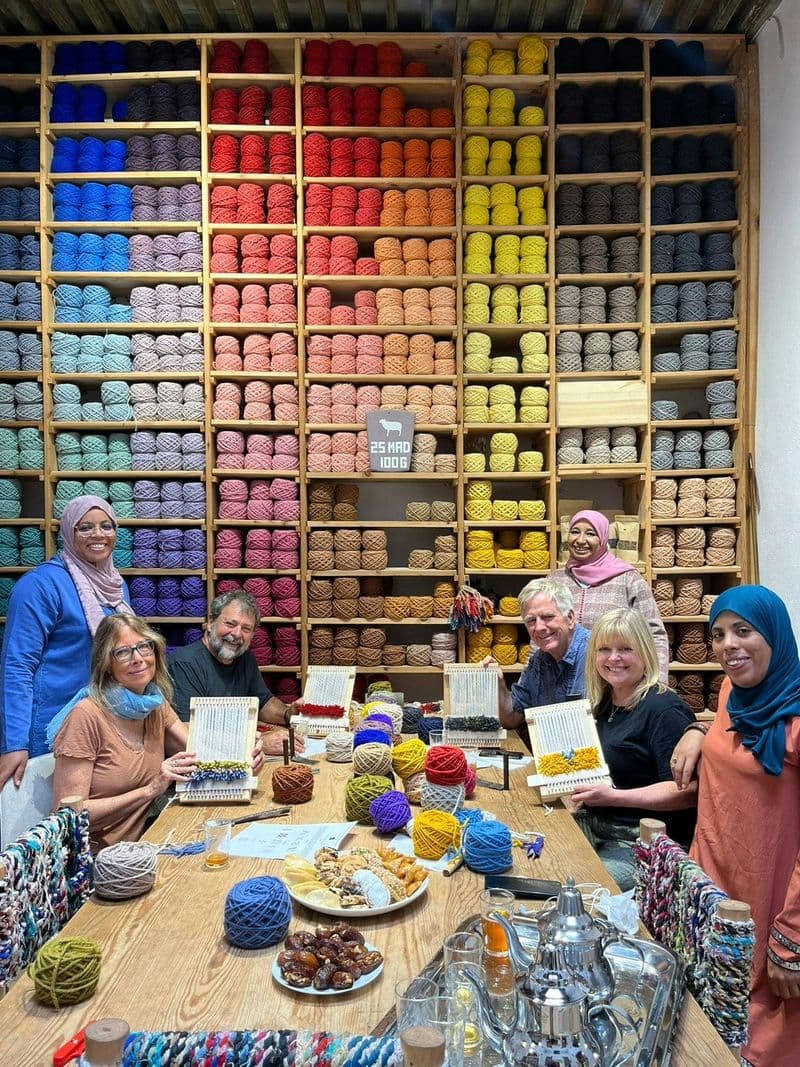 Atelier de tissage de tapis d'une demi-journée à Fès