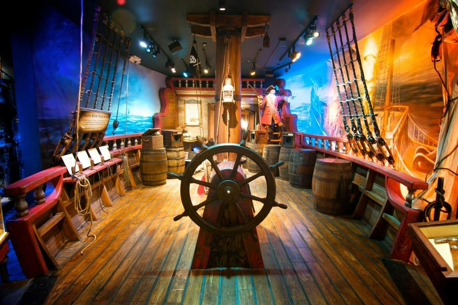 Billet St. Augustine guided day trip including the Pirate and Treasure Museum