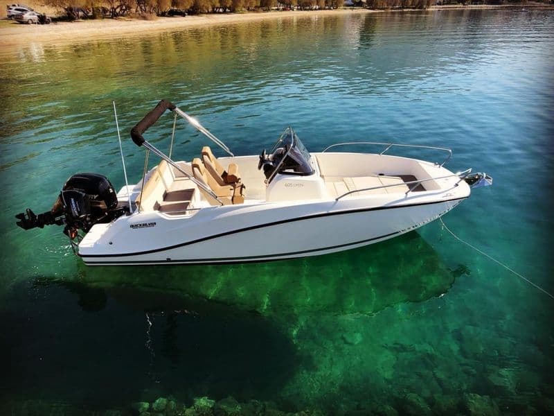 Location de bateau - Quicksilver Activ 605 Open (Motorboat)
