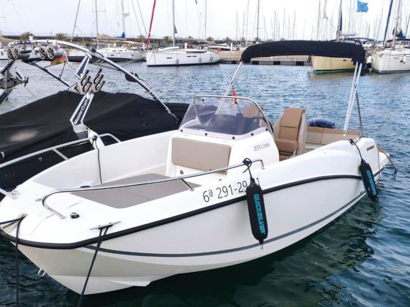 Billet Quicksilver Activ 555 Open (Motorboat)