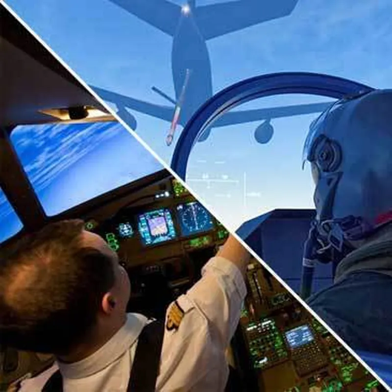 Billet Duo Simulateur de Vol en Avion de Chasse et B777 à Nantes