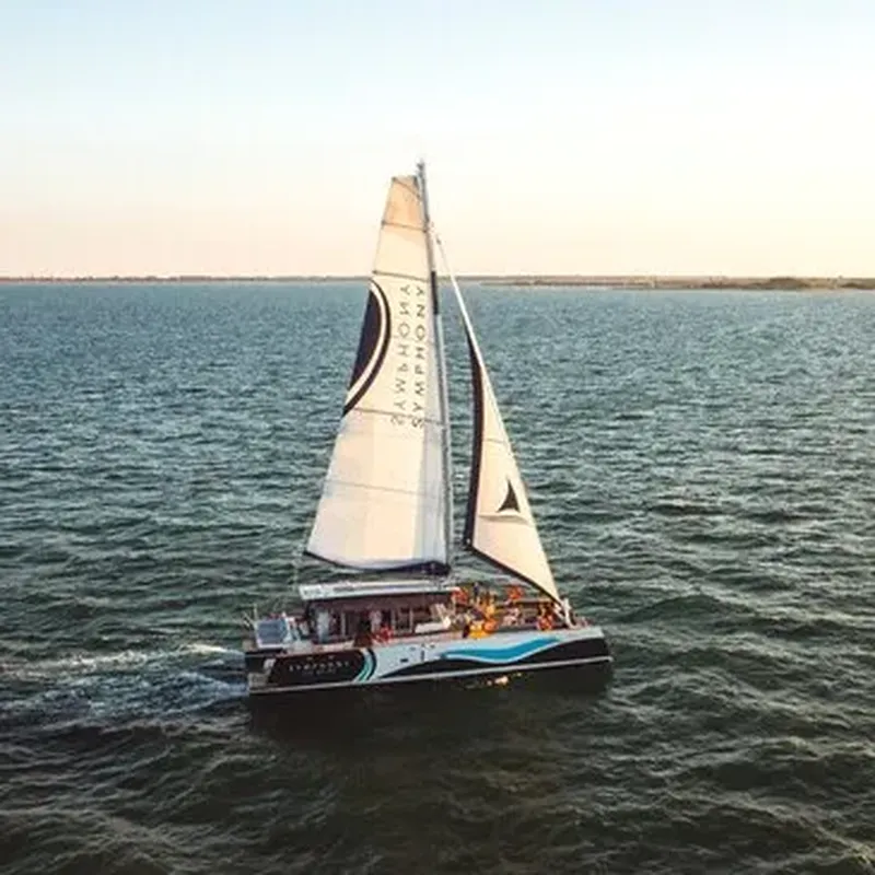 Promenade en Catamaran au Coucher de Soleil à l'Ile de Ré