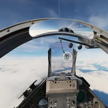 Simulateur de Vol en Avion de Chasse à Cholet