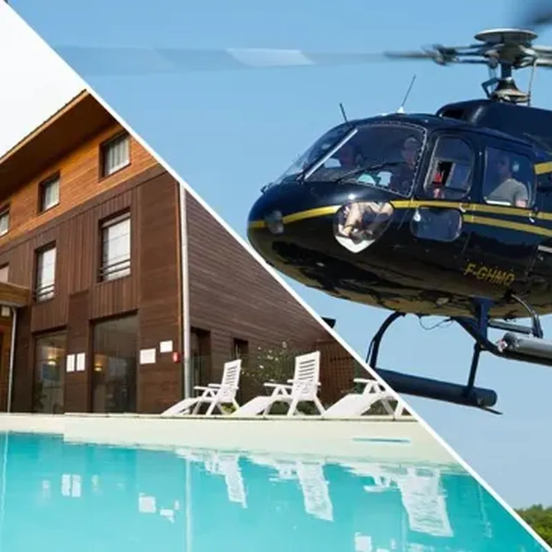 Week End à Arcachon - Survol de la Dune du Pilat en Hélicoptère