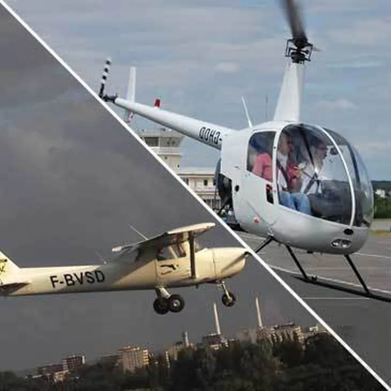 Initiation au Pilotage d'Avion et d'Hélicoptère au Havre