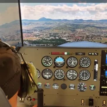 Billet Simulateur de Vol en Avion à Clermont-Ferrand