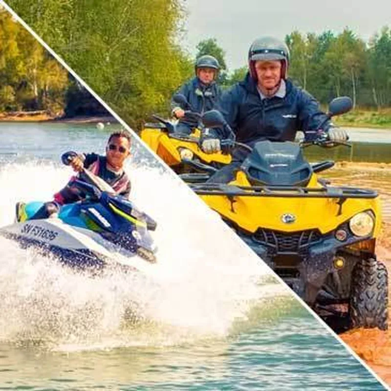 Billet Randonnée en Quad Jet Ski et Ski Nautique près de Nantes