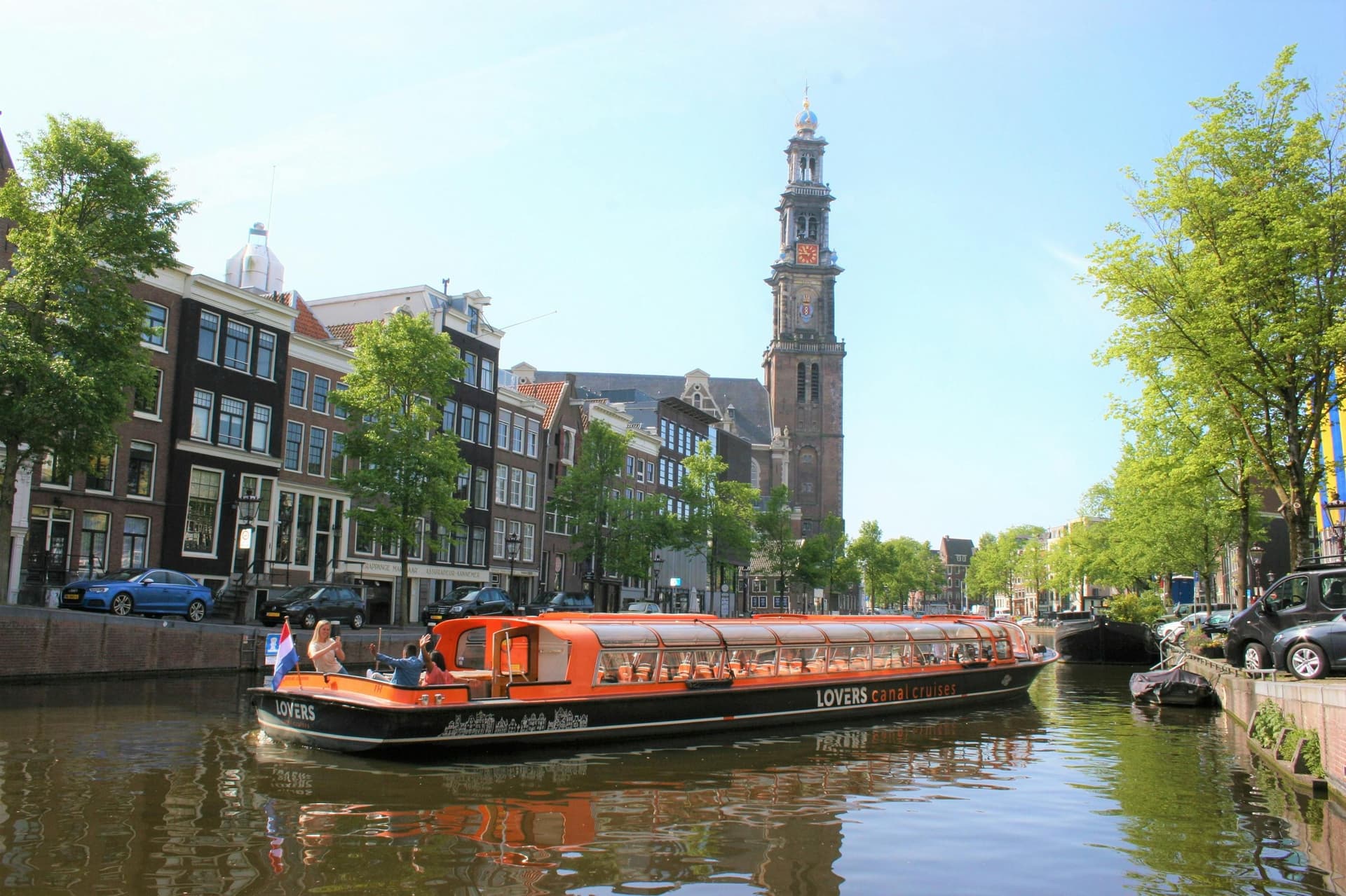 Amsterdam : Croisière sur les canaux avec Lovers depuis Leidseplein
