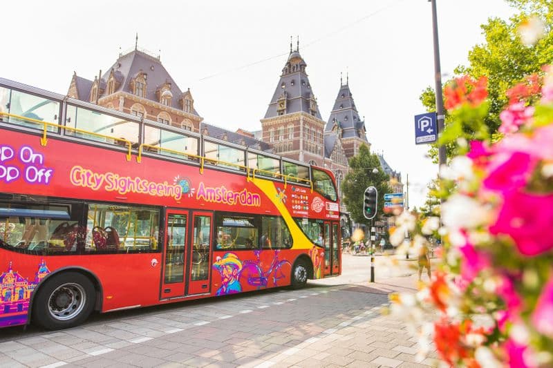 City Sightseeing Amsterdam : Bus Hop-on Hop-off