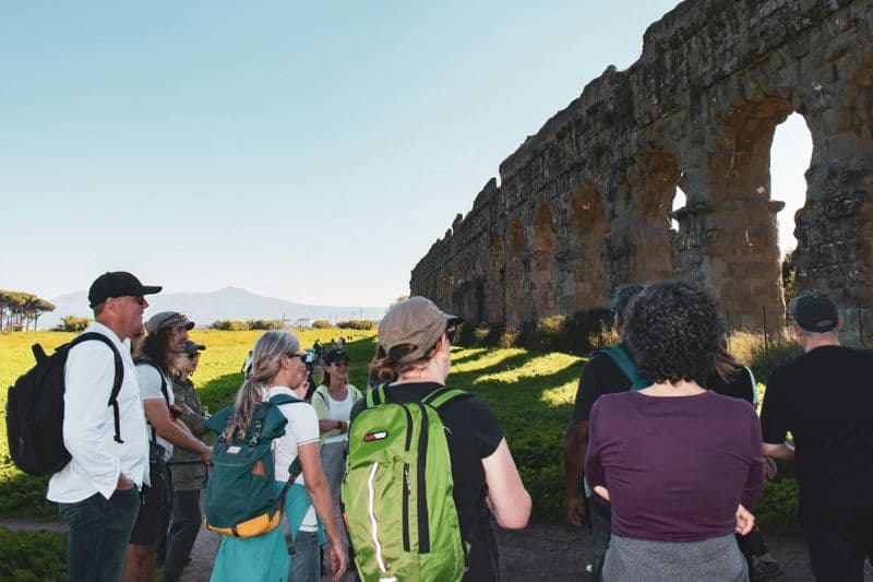 Randonnée urbaine à l'ancien Parco Degli Acquedotti