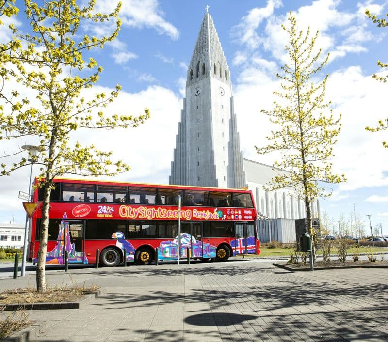 City Sightseeing Reykjavik : 24 heures ou 48 heures de bus Hop-on Hop-off