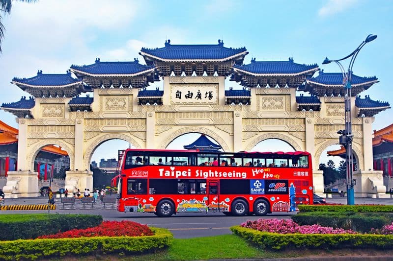 Bus hop-on hop-off Taipei