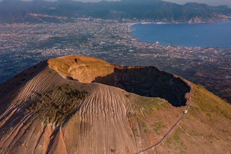 Le Vésuve : Entrée + Aller-Retour depuis Ercolano avec le Vesuvio Express