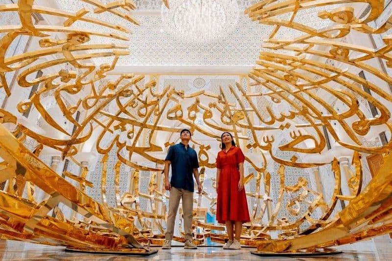 Abu Dhabi : Tour de ville privé + Grande Mosquée Sheikh Zayed + Palais Qasr Al Watan