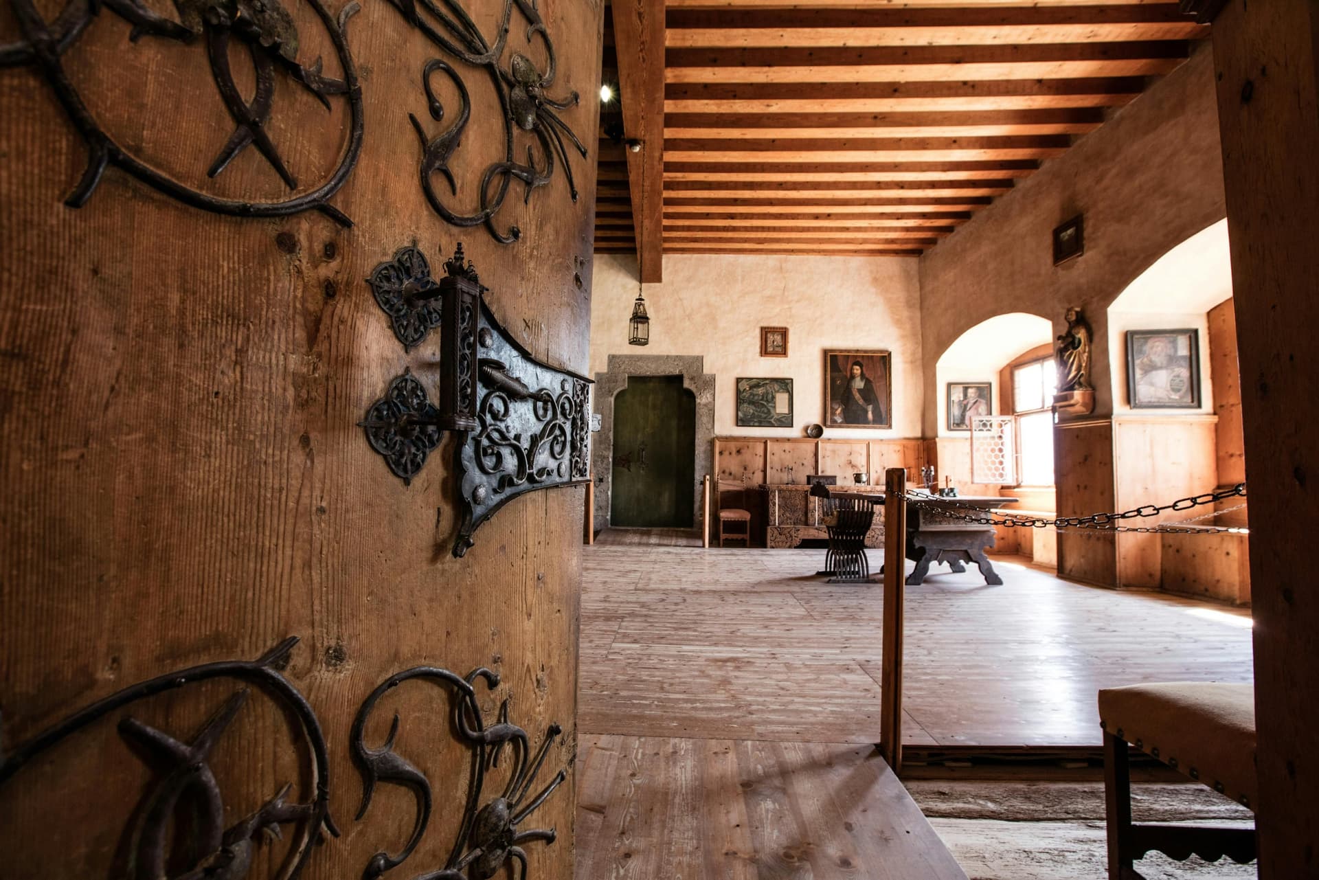 Entrée du château de Tratzberg + visite en réalité virtuelle