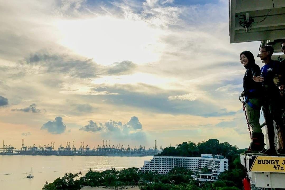 Skypark Sentosa by AJ Hackett : Saut à l'élastique en tandem