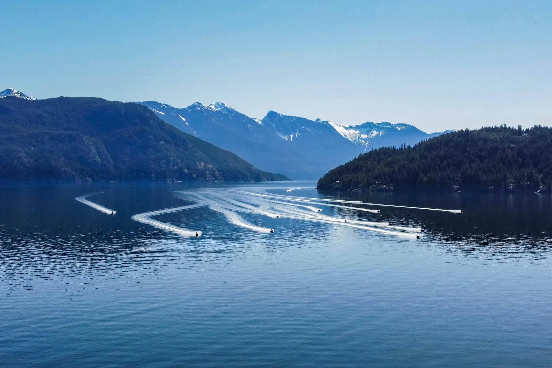 Île Bowen : Excursion guidée en jet ski depuis Vancouver