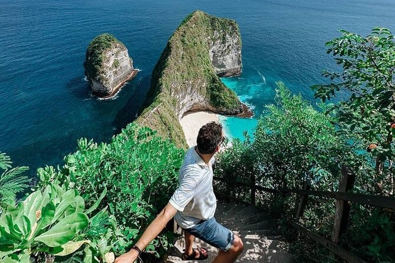 Visite de Nusa Penida avec photographie emblématique à Kelingking