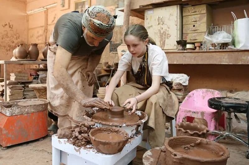 Billet Leçon exclusive de poterie en argile omanaise