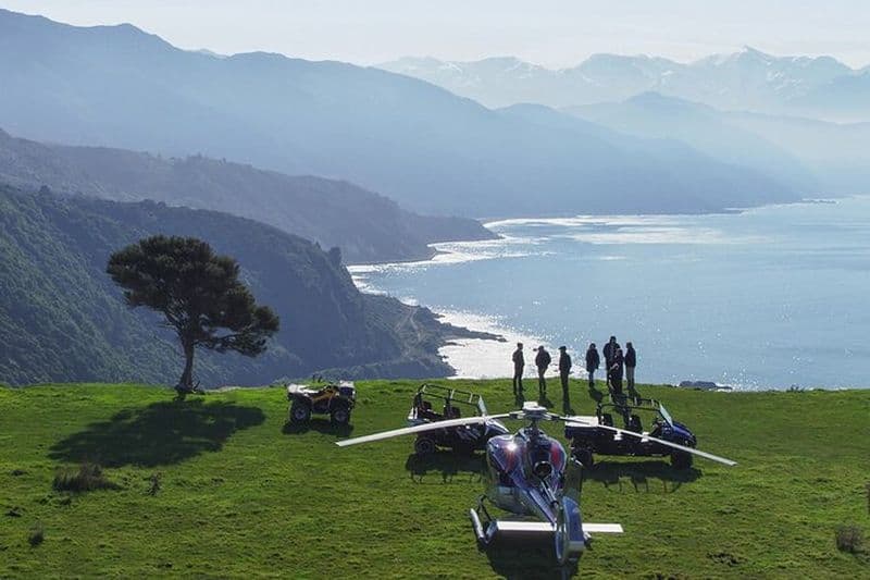 Aventure en VTT à Kaikoura Helicopters