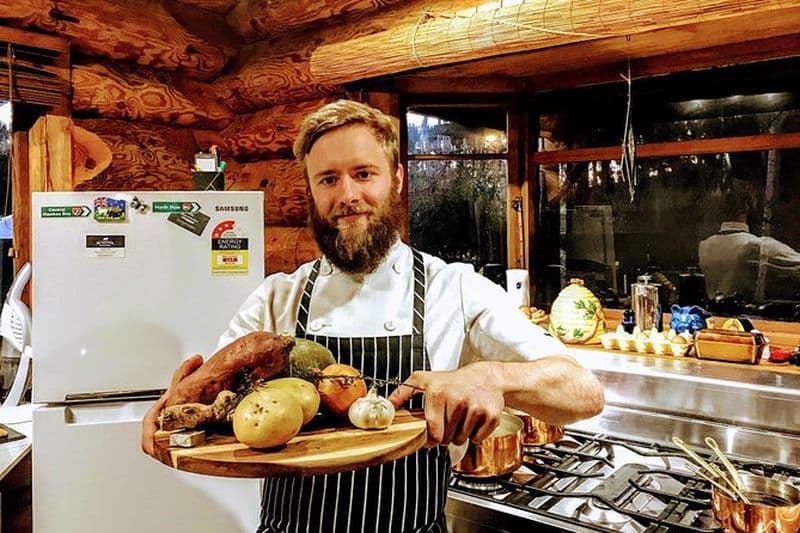 Billet Cours de cuisine privé avec le chef de l'année à Hawke’s Bay à votre résidence