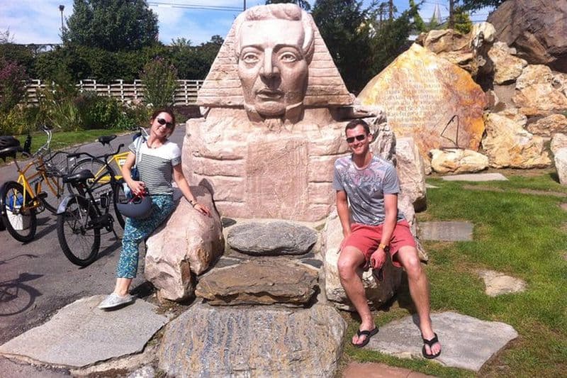 Excursion à vélo et bordel au coucher du soleil à Salt Lake City