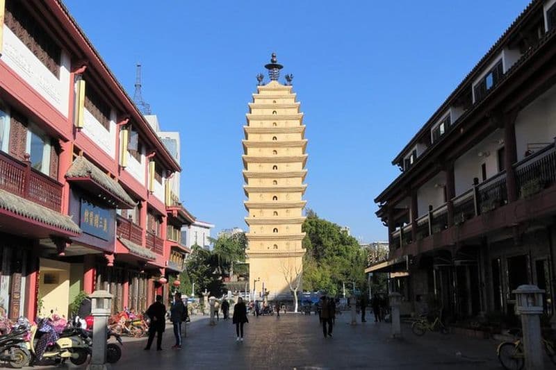 Excursion d'une journée à Kunming avec le lac vert, le marché aux oiseaux et aux fleurs et le temple Yuantong