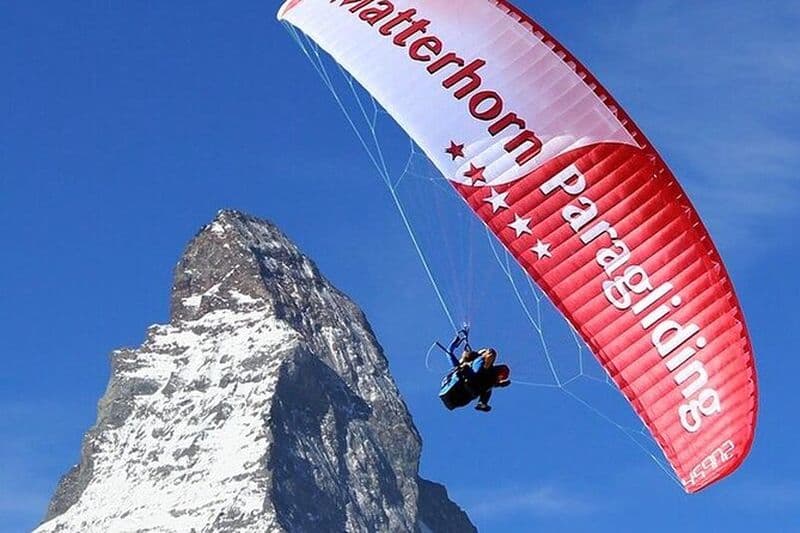 Billet Vol Matterhorn Parapente à Zermatt (20-25min)