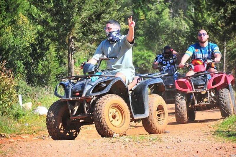 Billet Safari en quad dans la forêt, la boue et les ruisseaux de Bodrum avec prise en charge