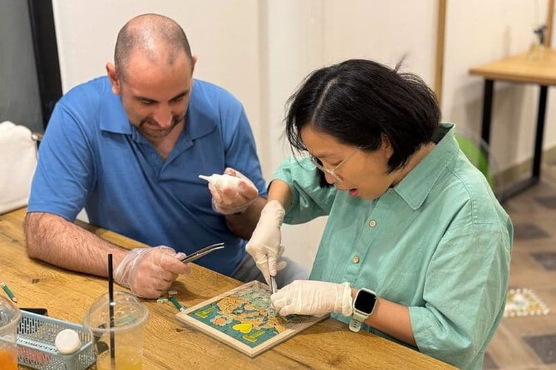 Atelier de mosaïque Bat Trang Village
