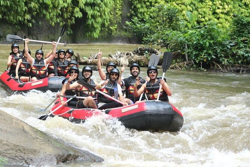 Aventure en rafting en eaux vives à Bali