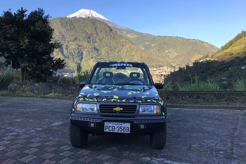 Billet Jeep Location Banos par heures