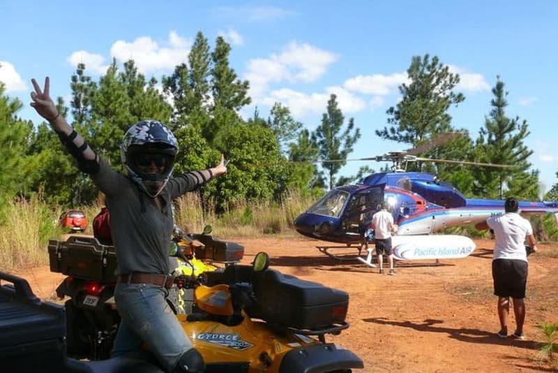 Billet Circuit aventure en quad et hélicoptère en VTT dans un village éloigné (départ de Nadi)