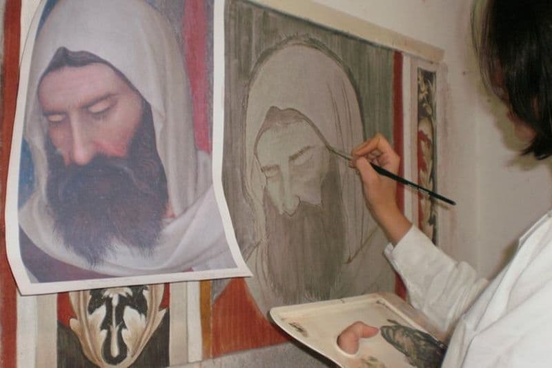 Billet Cours de peinture de fresques à Florence