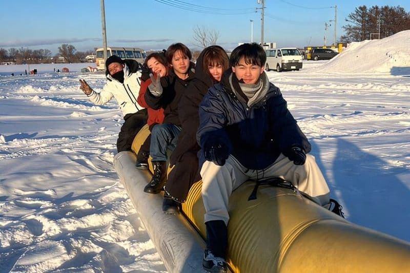 Billet Sapporo : Pêche sur glace à l'éperlan, déjeuner barbecue et visite de la ferme au chocolat
